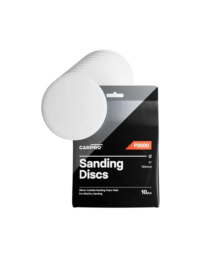 CarPro - 1500 / 2000 / 3000 Silicon Carbide Wet & Dry Sanding Disc - 130mm / 5 Inch - Image 2